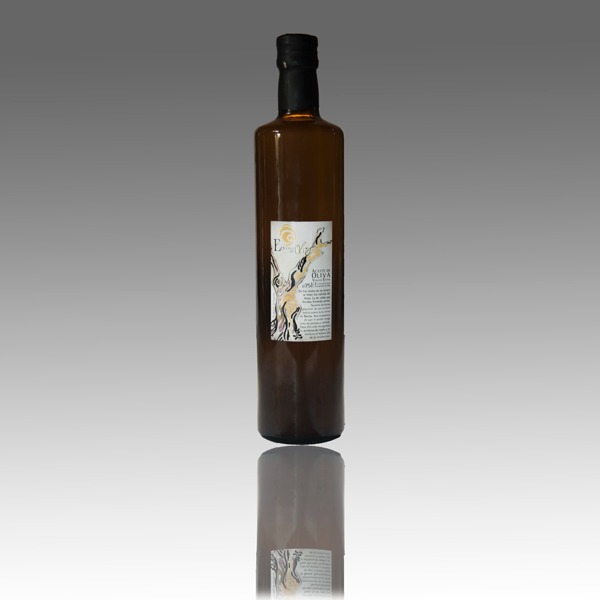 Aceite de oliva virgen extra ecológico en cristal oscuro 750 mL (caja de 12 unidades = 9 L = 13,33€/L )